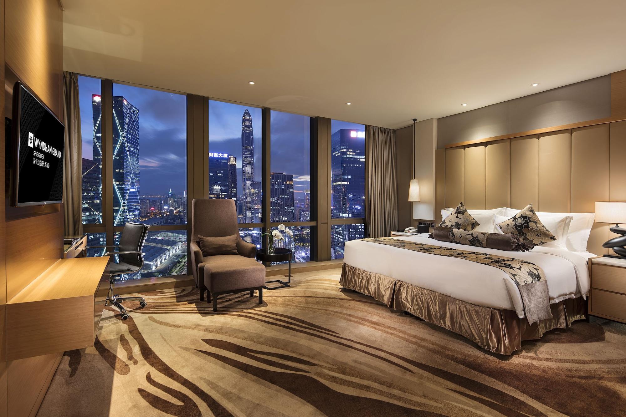 Shenzhen Futian Wyndham Grand Hotel Exterior photo
