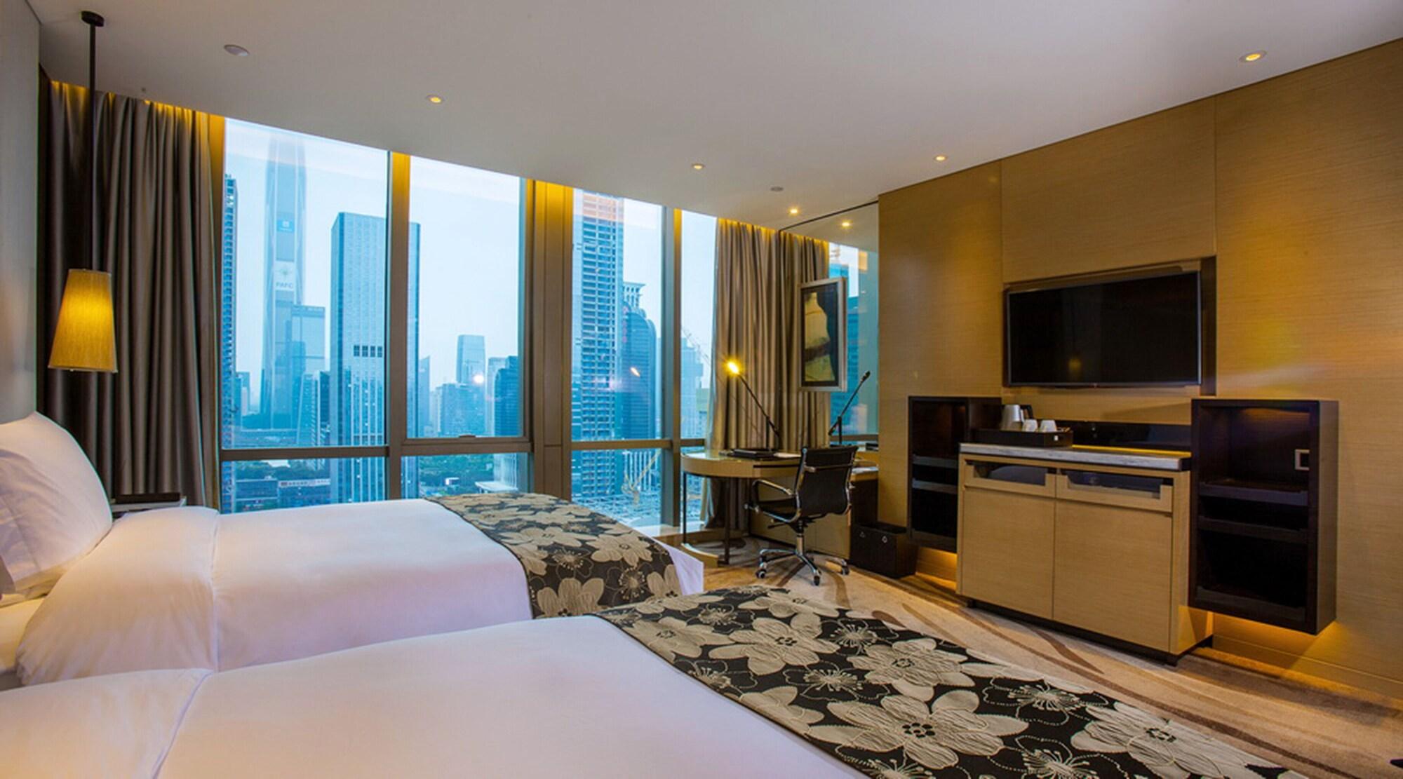 Shenzhen Futian Wyndham Grand Hotel Exterior photo